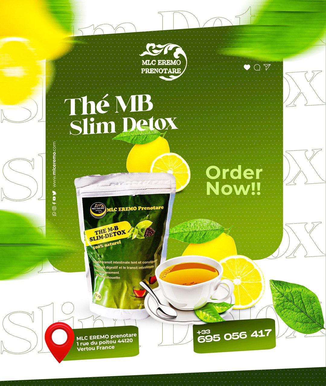 Découvrez le Thé MB Slim Detox : Votre Allié Minceur Naturel